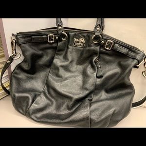 Used authentic Coach hobo style satchel handbag